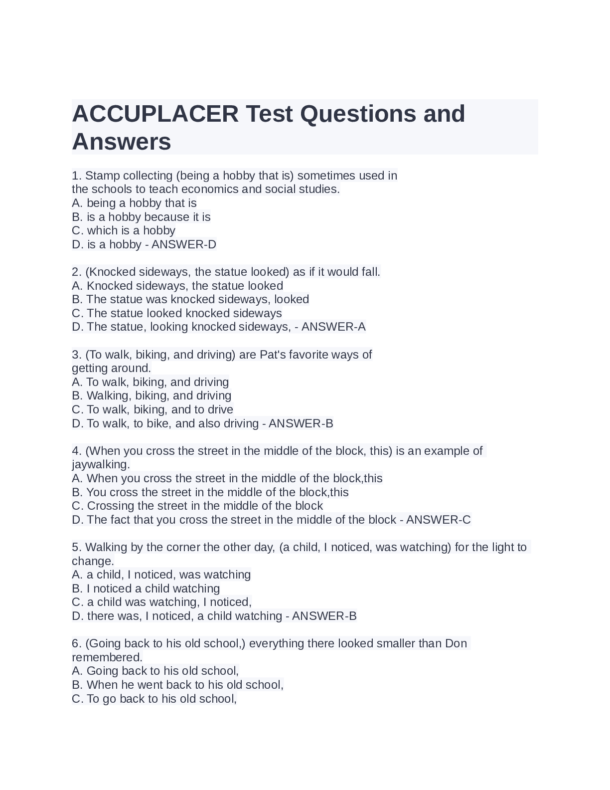 accuplacer-reading-test-questions-and-answers-2022-already-graded-a